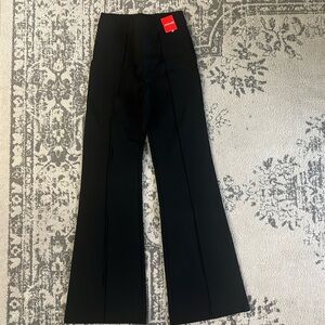 Black flared pants, Spanx, size small